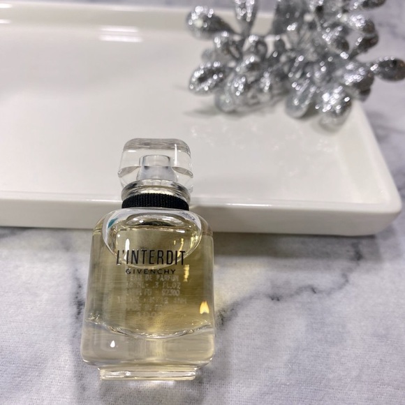 Givenchy L'Interdit EDP, Bold, Feminine, Elegant, NEW - Mini 0.3 oz. 10 ml. - Picture 4 of 9